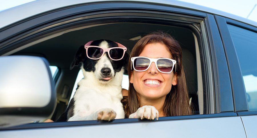 Woman With Dog