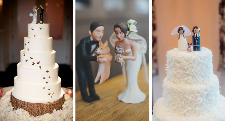 dog wedding toppers