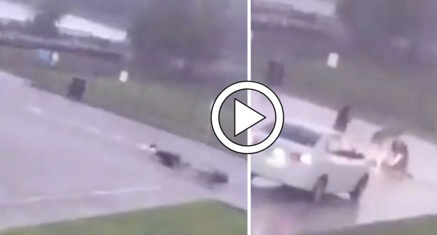 Man Hit By Lightening