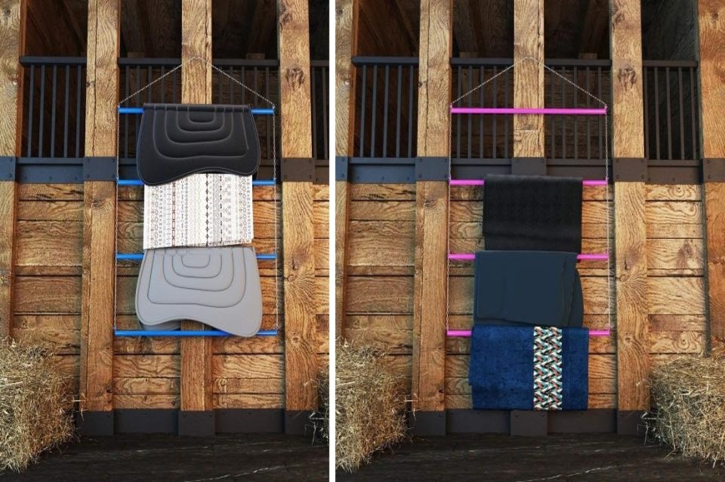horse blanket rack